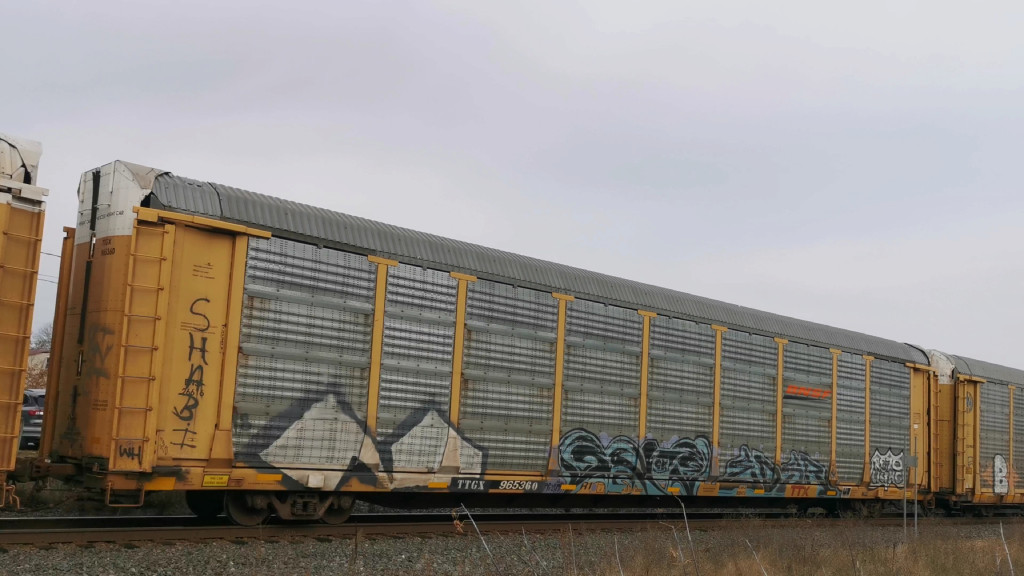 BNSF 26616 (Body) TTGX 965360 (Flat)